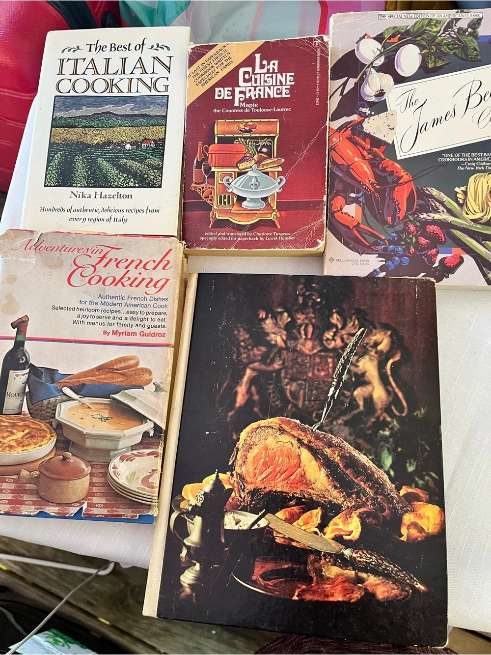 Classic rCookbook Collection - Assorted Culinary Titles (5 book cook )